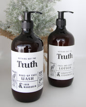 Load image into Gallery viewer, 500ml Face + Body Wash and Face + Body Lotion + 4 Large Tea Light Candles