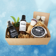 Load image into Gallery viewer, Mens Lotion Shaving Pack + 4 Large Tea Light Candles