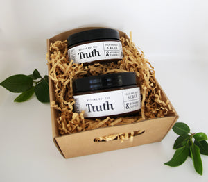 240gm Face + Body Scrub | Face + Body Cream | FREE Gift - LIMITED TIME ONLY