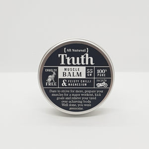 Muscle Balm | Feisty Chilli & Magnesium | 55gm - Truth Cosmetics