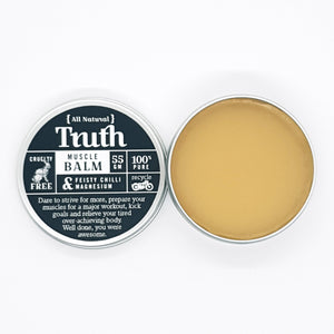 Muscle Balm | Feisty Chilli & Magnesium | 55gm - Truth Cosmetics