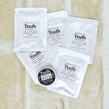 Load image into Gallery viewer, Try Our Premium Organic, Age Defence and Grooming Sample Kit, FREE. - Truth Cosmetics
